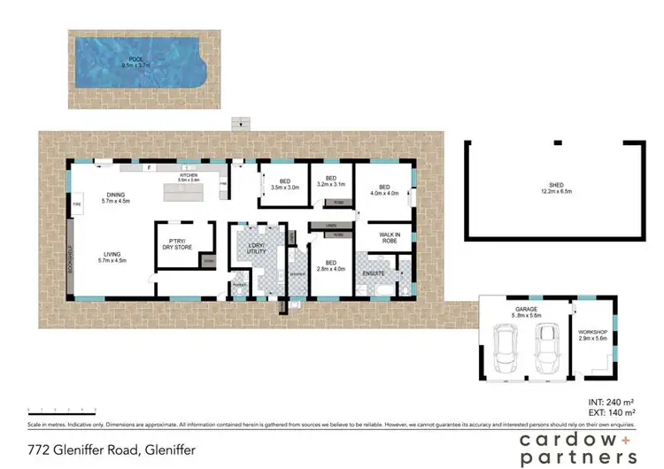 Floorplan of Homely rural property listing, 772 Gleniffer Road, Gleniffer NSW 2454