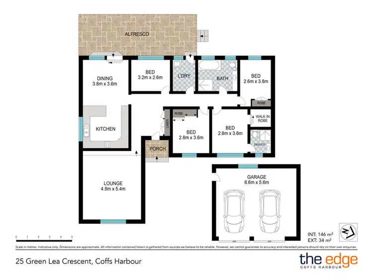 Floorplan of Homely house listing, 25 Green Lea Crescent, Coffs Harbour NSW 2450