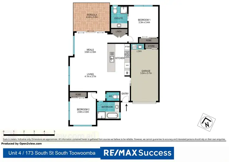 Floorplan of Homely other listing, 4/173 South Street, South Toowoomba QLD 4350