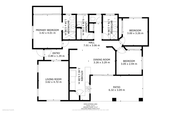 Floorplan of Homely house listing, 10 Brisbane Street, Drayton QLD 4350