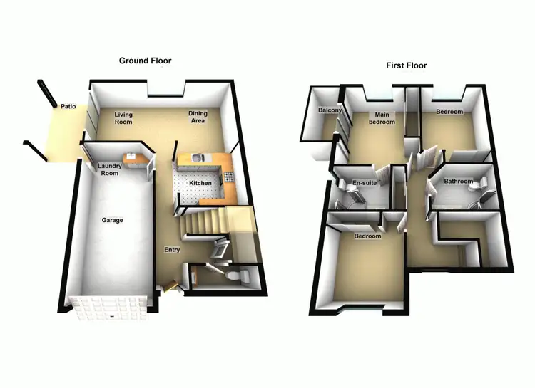 Floorplan of Homely unit listing, 3/28 Boardman Road, Kippa-Ring QLD 4021