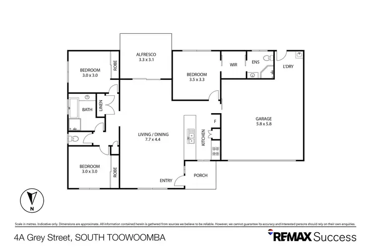 Floorplan of Homely house listing, 4A Grey Street, South Toowoomba QLD 4350