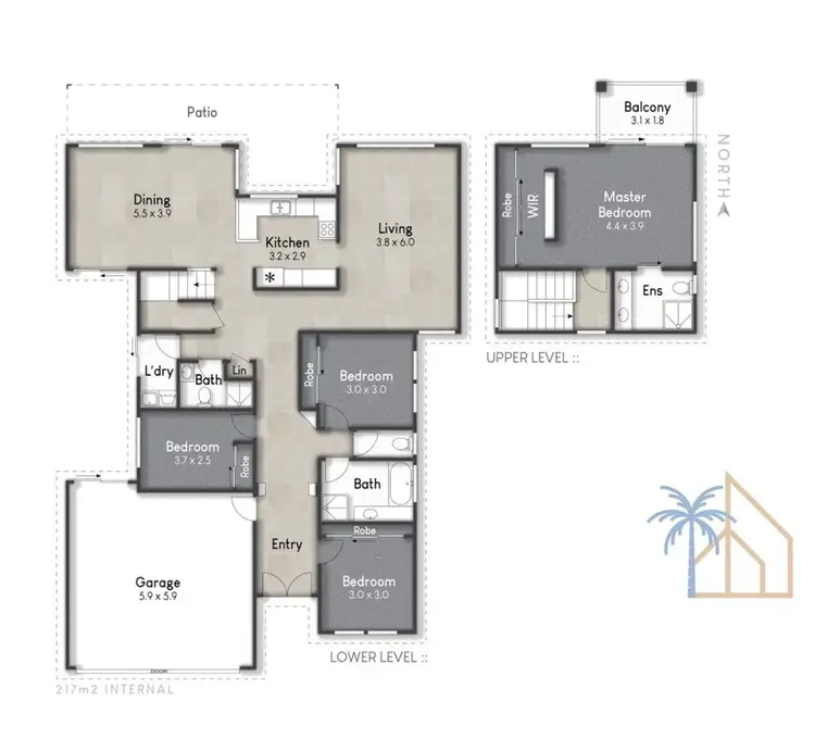 Floorplan of Homely house listing, 9 The Estuary, Coombabah QLD 4216