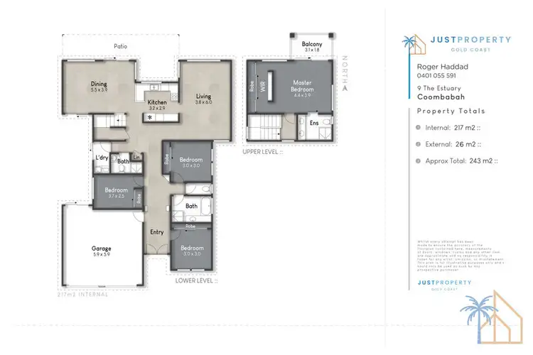 Floorplan of Homely house listing, 9 The Estuary, Coombabah QLD 4216