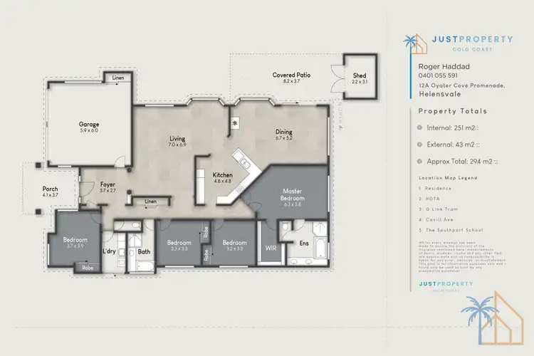 Floorplan of Homely house listing, 12A Oyster Cove Promenade, Helensvale QLD 4212