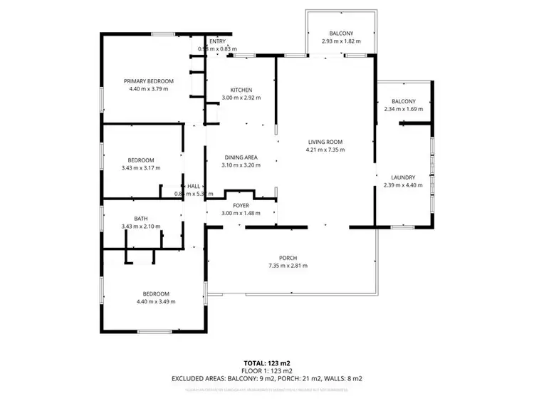 Floorplan of Homely house listing, 82a Rifle Range Rd, Gympie QLD 4570