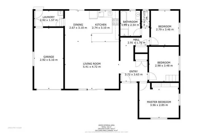 Floorplan of Homely house listing, 8 Maree Court, Centenary Heights QLD 4350
