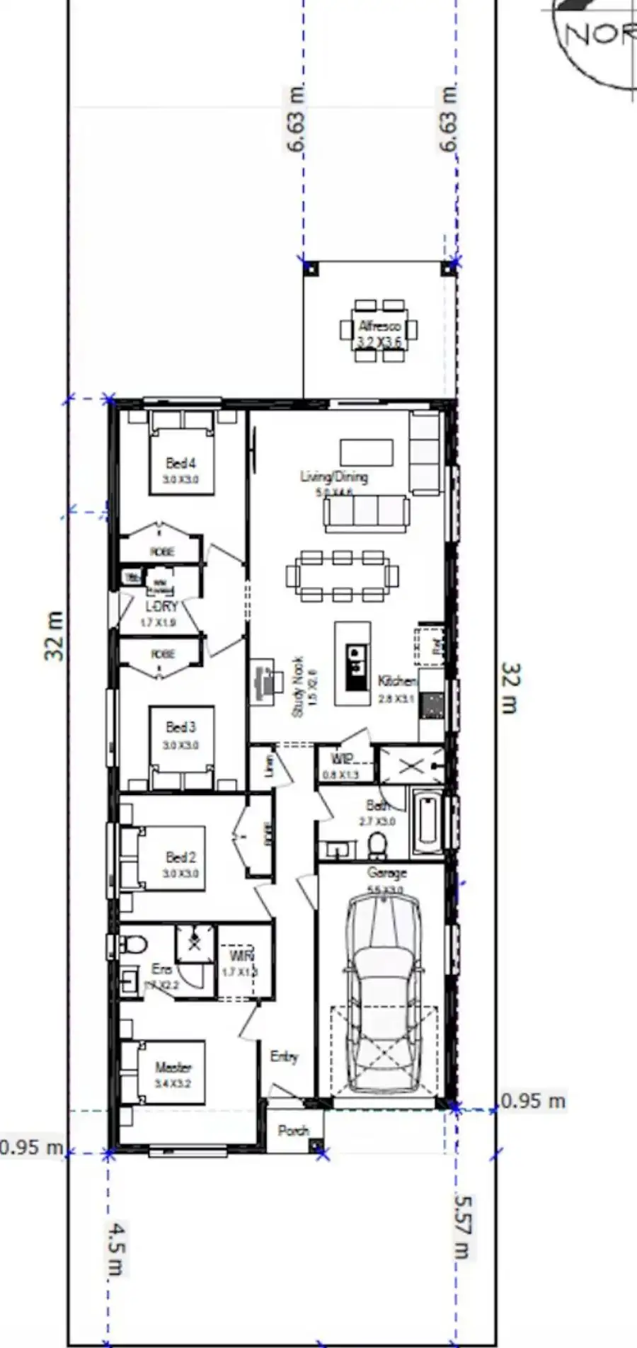 Floorplan of Homely house listing, Lot 18 Harland Road, Spring Farm NSW 2570