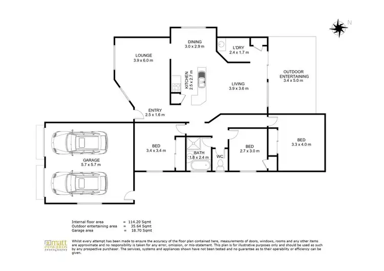 Floorplan of Homely house listing, 14 Pixie Drive, Kearneys Spring QLD 4350