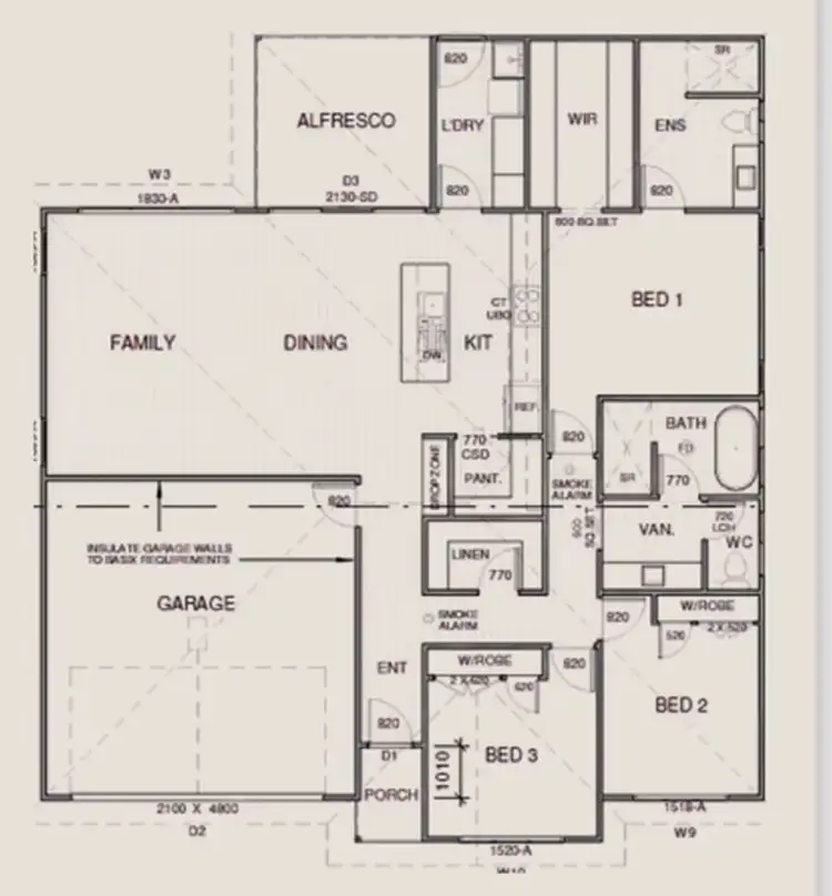 Floorplan of Homely unit listing, 238 MUTTAMA PARADE, Gobbagombalin NSW 2650
