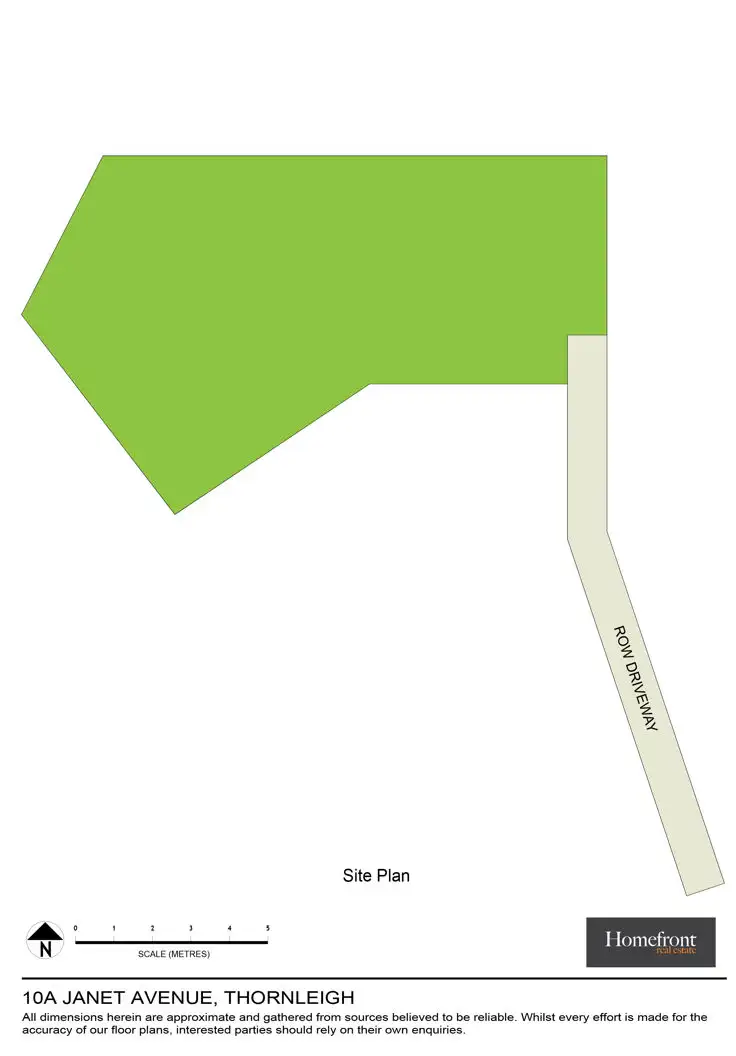 Floorplan of Homely land listing, 10a Janet Avenue, Thornleigh NSW 2120