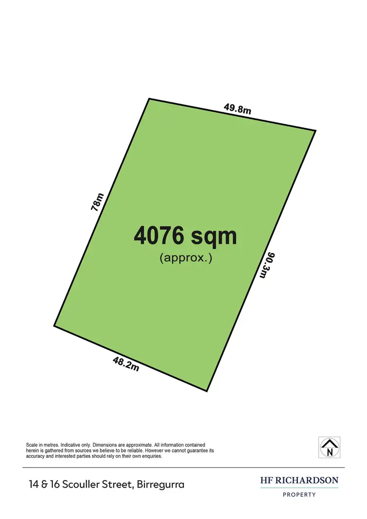 Floorplan of Homely land listing, 14 & 16 Scouller Street, Birregurra VIC 3242
