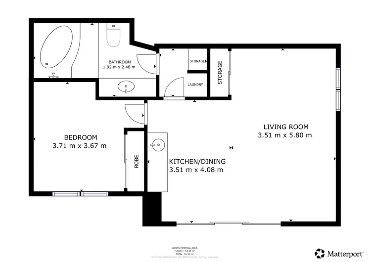 Floorplan of Homely villa listing, 21/11 Firman Drive, Coffs Harbour NSW 2450