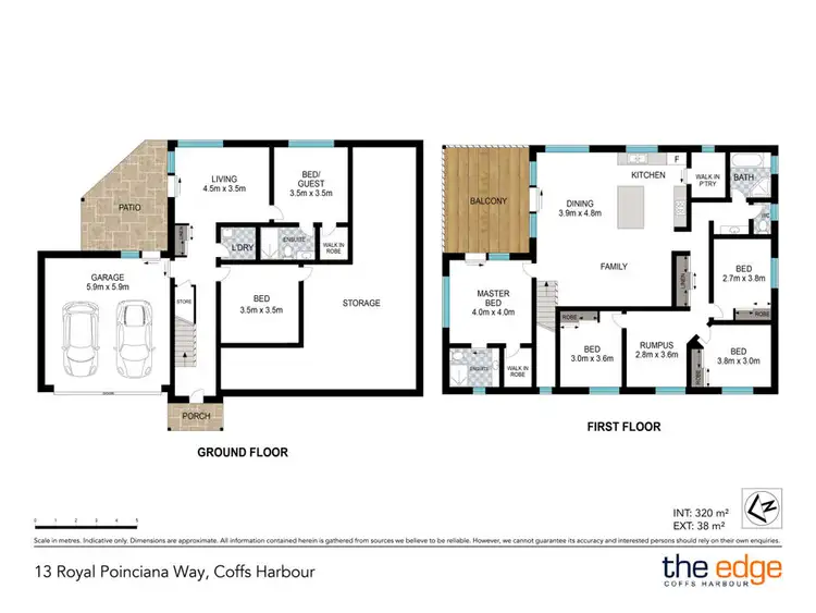 Floorplan of Homely house listing, 13 Royal Poinciana Way, Coffs Harbour NSW 2450