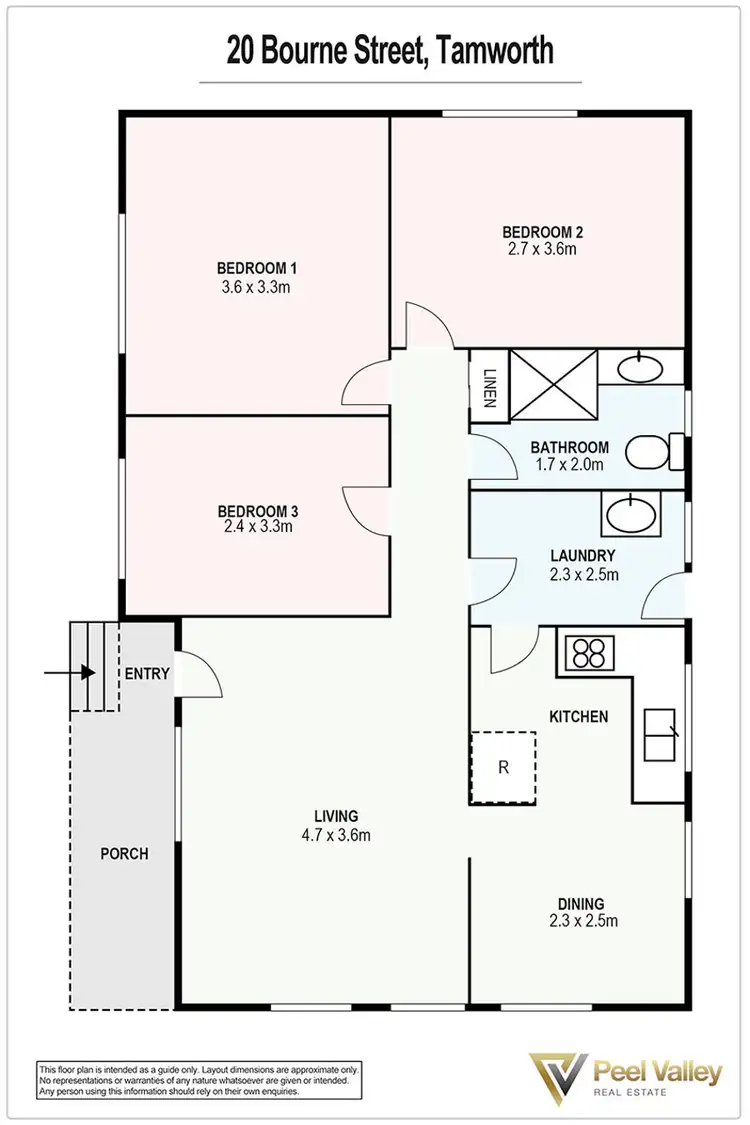 Floorplan of Homely house listing, 20 Bourne Street, Tamworth NSW 2340