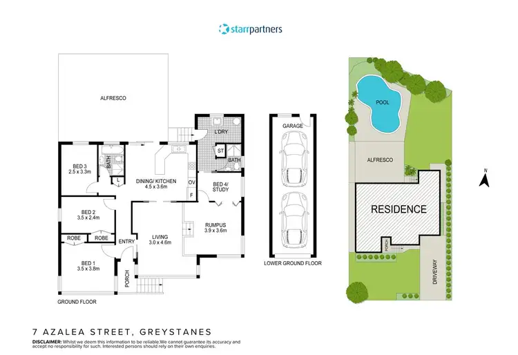 Floorplan of Homely house listing, 7 Azalea Street, Greystanes NSW 2145