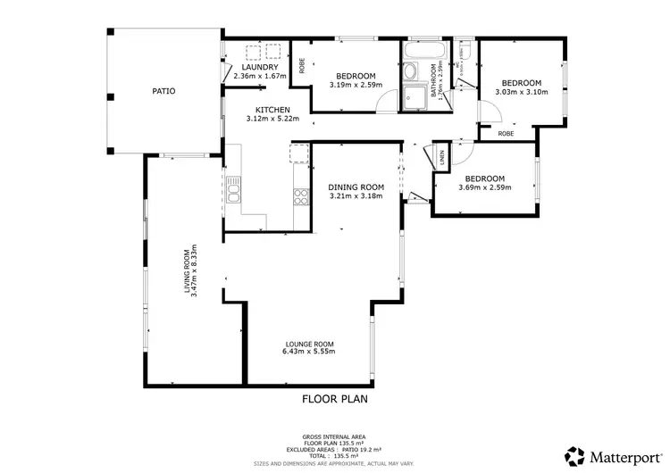 Floorplan of Homely house listing, 27 Bower Crescent, Toormina NSW 2452