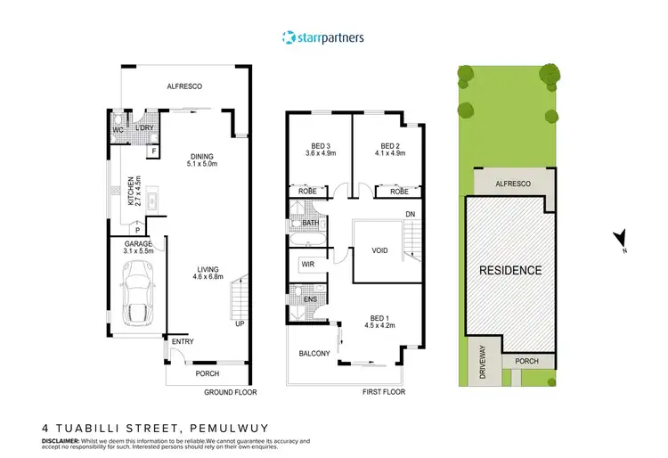 Floorplan of Homely house listing, 4 Tuabilli Street, Pemulwuy NSW 2145