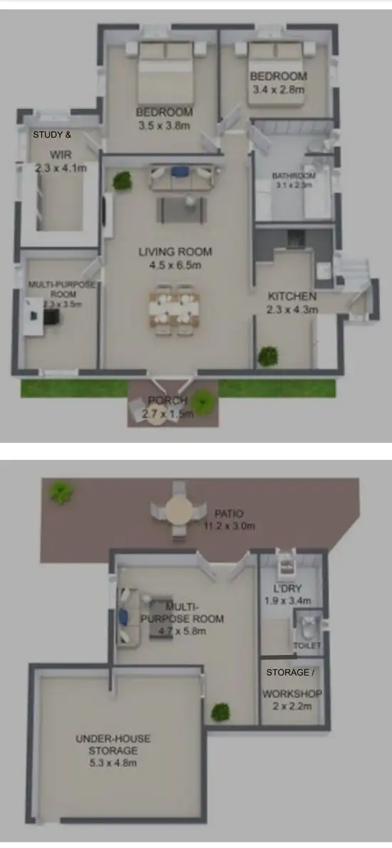 Floorplan of Homely house listing, 29 Violet Street, Everton Hills QLD 4053