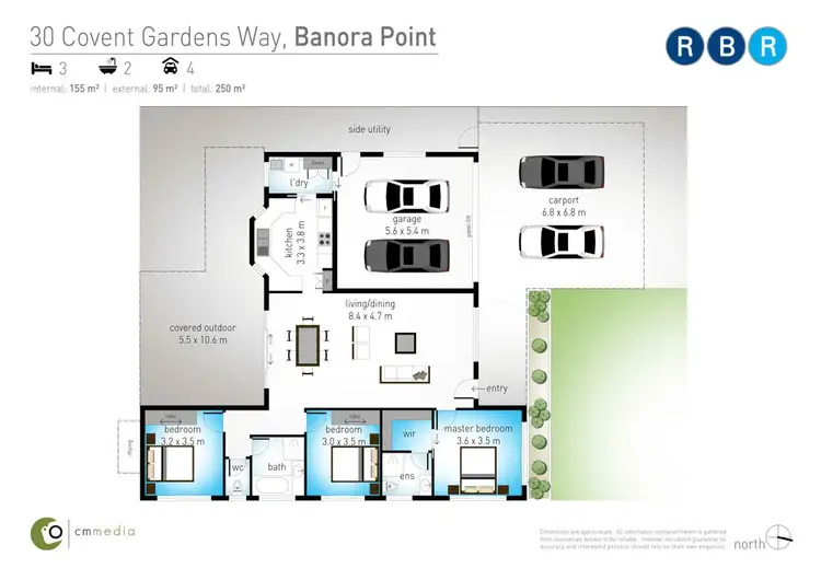 Floorplan of Homely house listing, 30 Covent Gardens Way, Banora Point NSW 2486