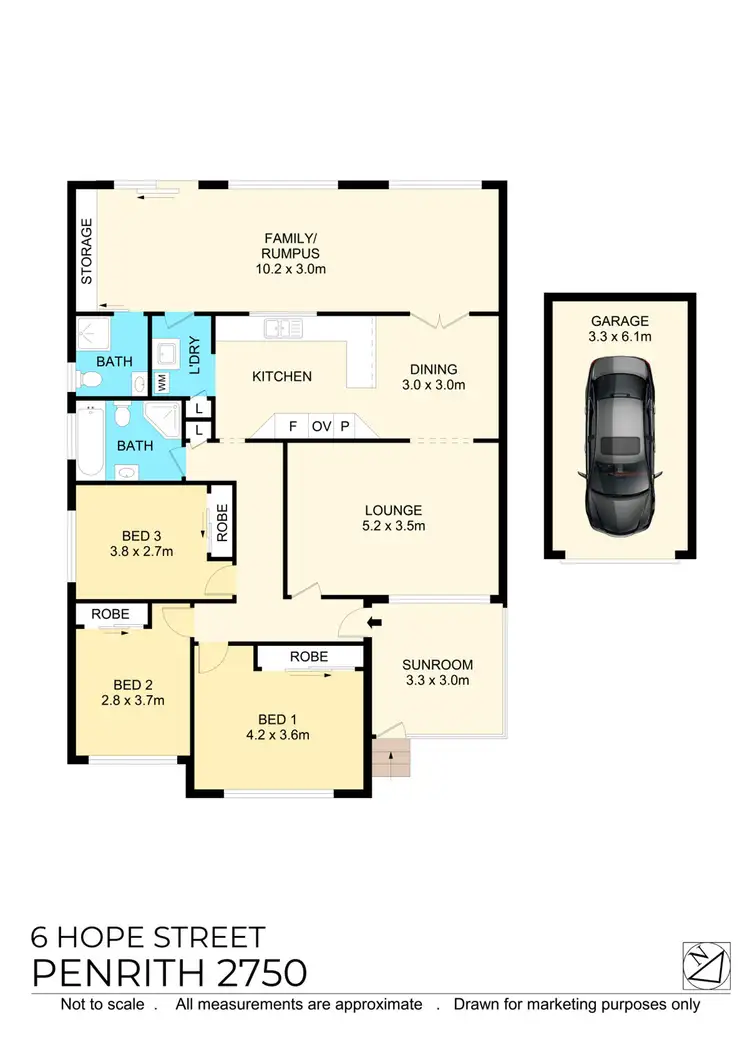 Floorplan of Homely house listing, 6 Hope Street, Penrith NSW 2750