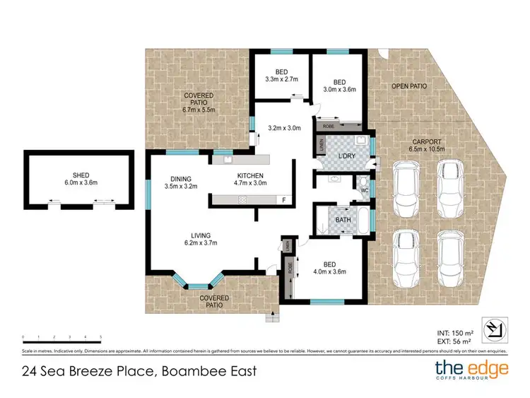Floorplan of Homely house listing, 24 Sea Breeze Place, Boambee East NSW 2452