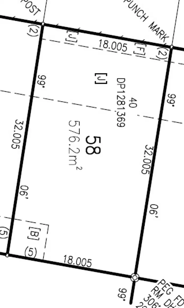Floorplan of Homely land listing, 3 Platypus Way (Lot 58), South West Rocks NSW 2431