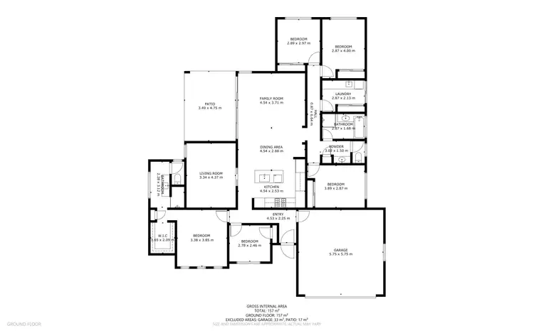 Floorplan of Homely house listing, 202 Nelson Street, Kearneys Spring QLD 4350