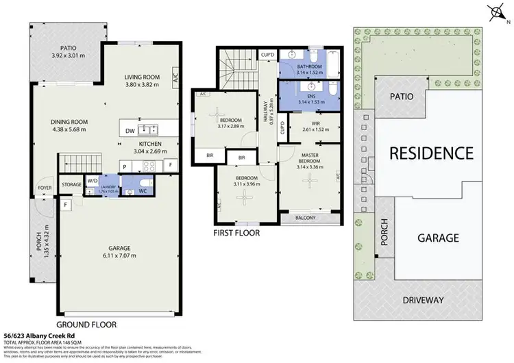 Floorplan of Homely house listing, 56/623 Albany Creek Road, Albany Creek QLD 4035