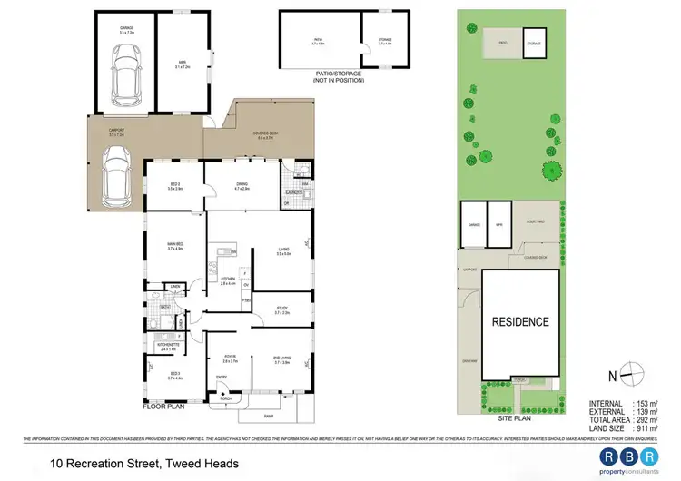 Floorplan of Homely house listing, 10 Recreation St, Tweed Heads NSW 2485