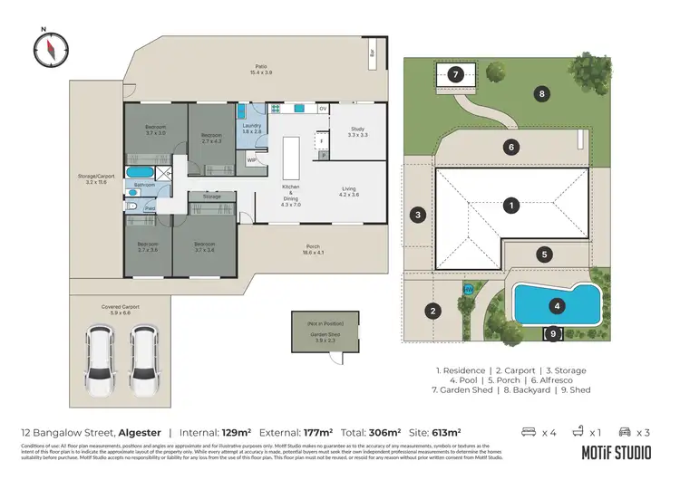 Floorplan of Homely house listing, 12 Bangalow Street, Algester QLD 4115