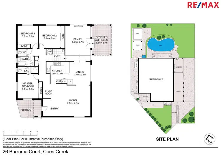 Floorplan of Homely house listing, 26 Burruma Court, Coes Creek QLD 4560