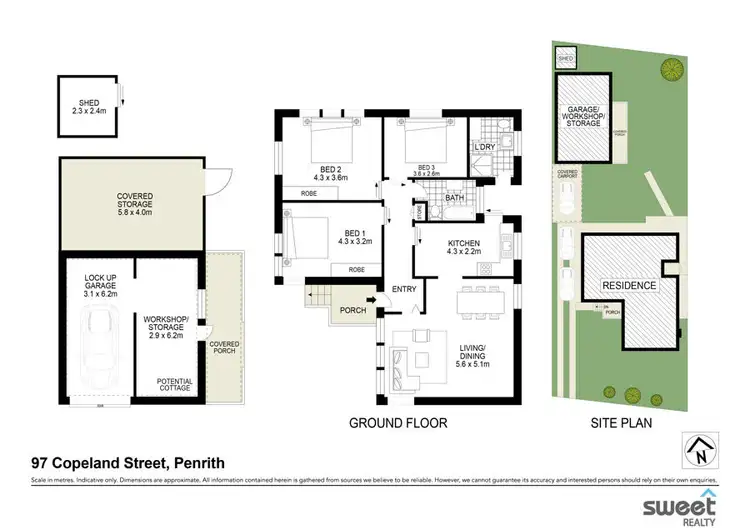Floorplan of Homely house listing, 97 Copeland St, Penrith NSW 2750