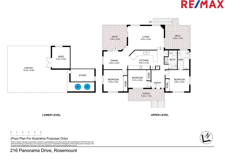 Floorplan of Homely house listing, 216 Panorama Drive, Rosemount QLD 4560