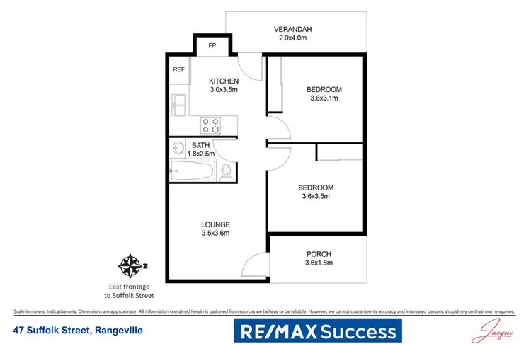 Floorplan of Homely house listing, 47 Suffolk Street, Rangeville QLD 4350