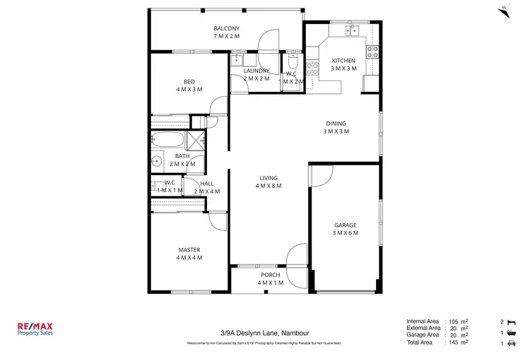 Floorplan of Homely house listing, 3/9A Deslynn Lane, Nambour QLD 4560