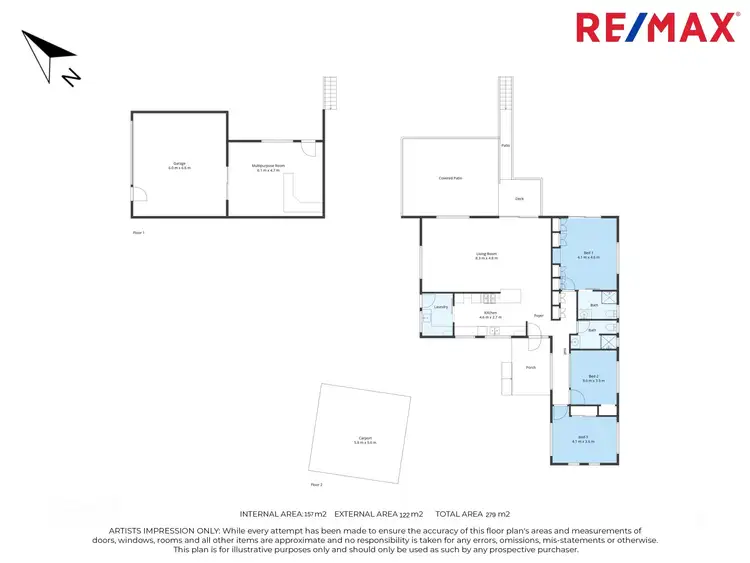Floorplan of Homely house listing, 9 Burnside Road, Burnside QLD 4560