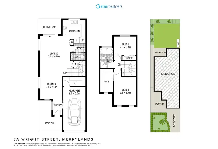 Floorplan of Homely house listing, 7a Wright Street, Merrylands NSW 2160