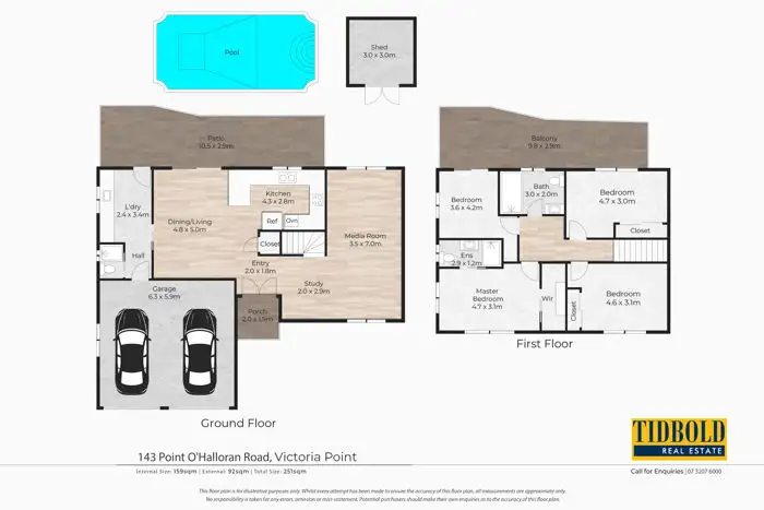 Floorplan of Homely house listing, 143 Point O'Halloran Road, Victoria Point QLD 4165