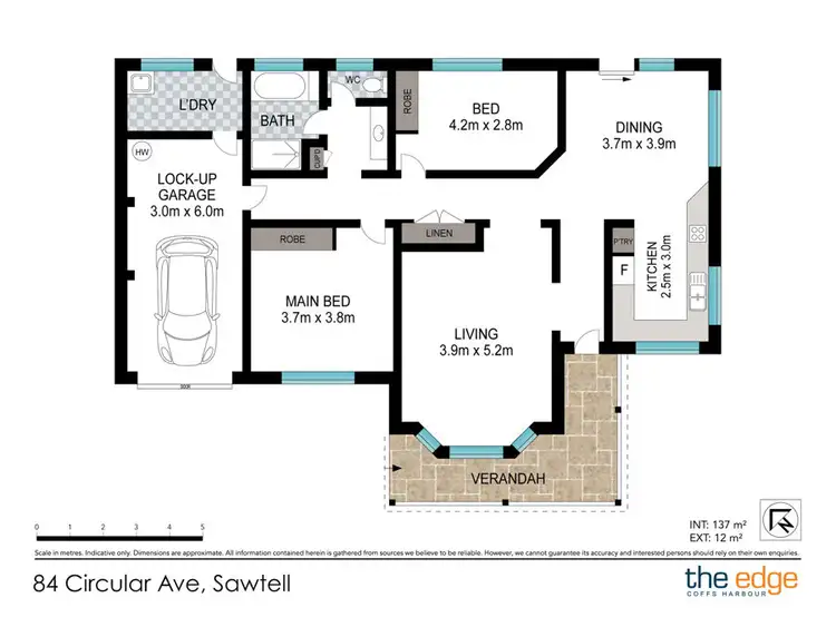 Floorplan of Homely house listing, 84 Circular Avenue, Sawtell NSW 2452