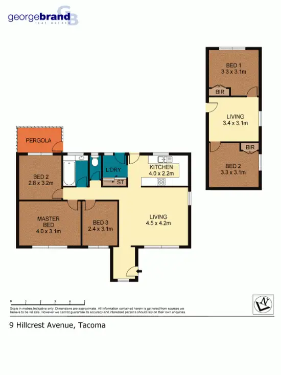 Floorplan of Homely house listing, 9 Hillcrest Avenue * Do not use, Tacoma NSW 2259