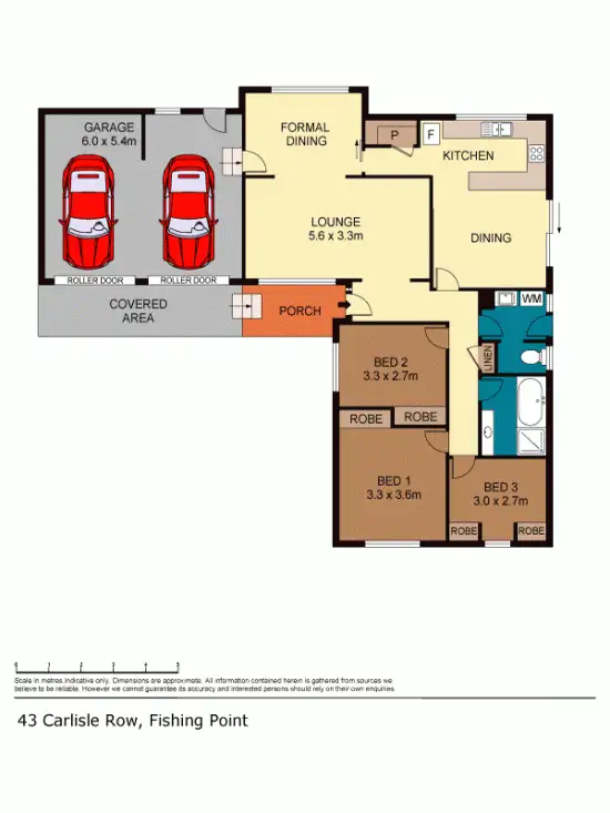 Floorplan of Homely house listing, 43 Carlisle Row, Fishing Point NSW 2283