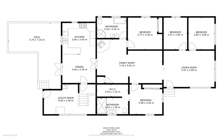 Floorplan of Homely house listing, 310 Alderley Street, Kearneys Spring QLD 4350
