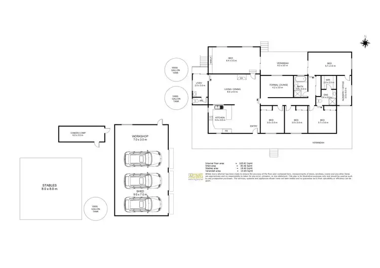 Floorplan of Homely house listing, 216 Peters Road, Groomsville QLD 4352