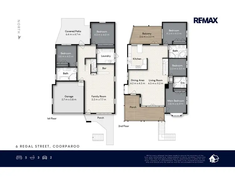 Floorplan of Homely house listing, 6 Regal Street, Coorparoo QLD 4151