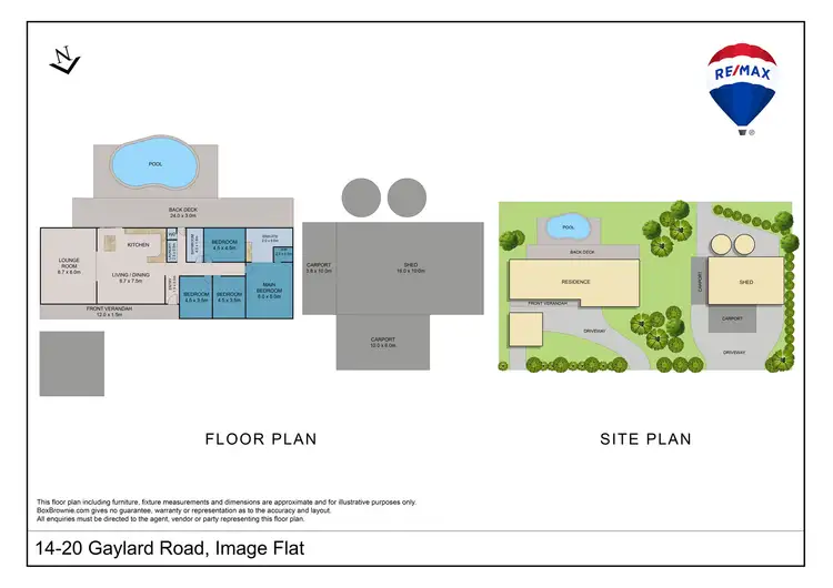 Floorplan of Homely house listing, 14-20 Gaylard Road, Image Flat QLD 4560