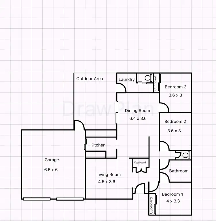 Floorplan of Homely house listing, 5 Crispin Drive, Mount Pleasant QLD 4740