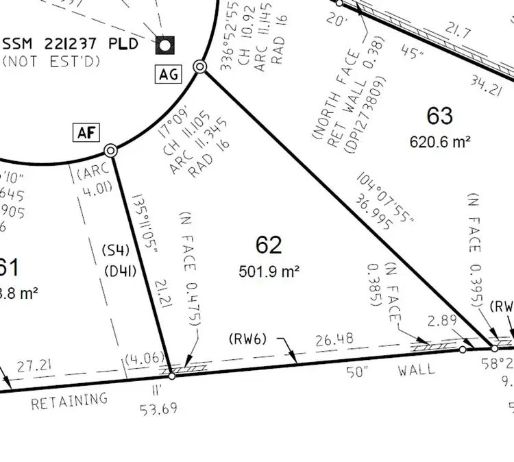 Floorplan of Homely land listing, 8 Gaduying Court (Lot 62), Nambucca Heads NSW 2448