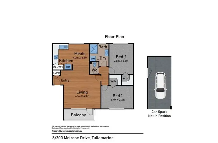 Floorplan of Homely house listing, 8/200 Melrose Drive, Tullamarine VIC 3043