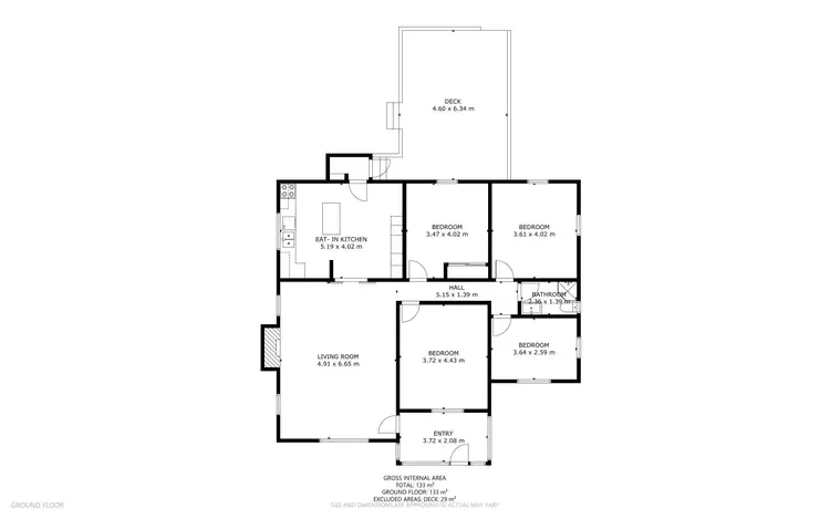 Floorplan of Homely house listing, 254 North Street, Rockville QLD 4350